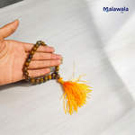 Tiger Eye Mala - Natural Tiger Eye for Confidence & Protection with Lab Certificate - Malawala