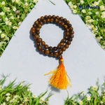 Tiger Eye Mala - Natural Tiger Eye for Confidence & Protection with Lab Certificate - Malawala