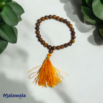 Tiger Eye Mala - Natural Tiger Eye for Confidence & Protection with Lab Certificate - Malawala