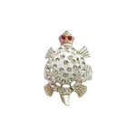 Tortoise Ring | Stylish Zircon Diamond Design - Malawala
Info
