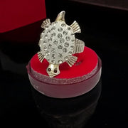 Tortoise Ring | Stylish Zircon in Gold Plated Ring - Malawala