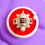 Tripund Kachua Ring | Tripund Sign Ring Silver Plated - Malawala
