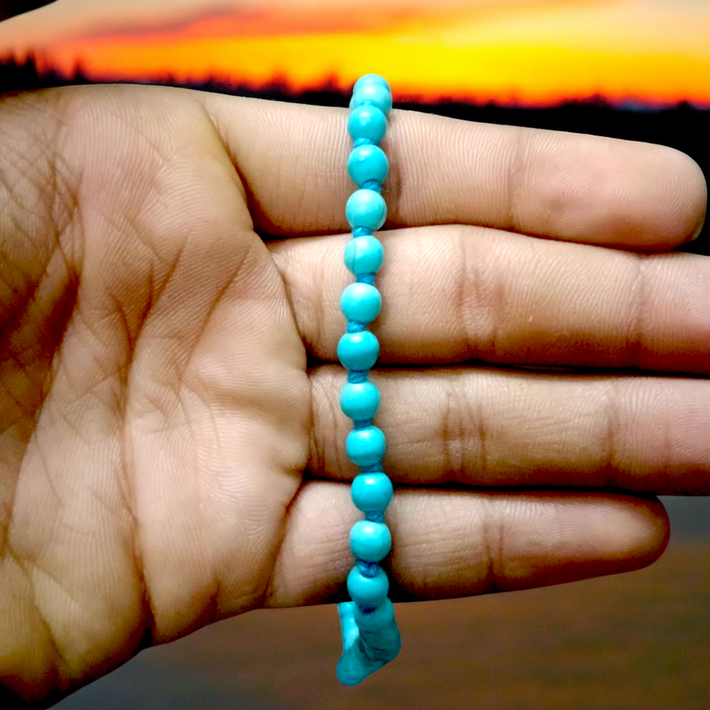Turquoise Mala 108+1 Beads 6MM Lab Certified | Malawala