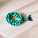 Turquoise Mala 8MM - Natural Turquoise for Healing & Protection with Lab Certificate - Malawala