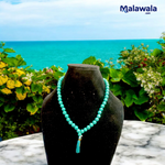 Turquoise Mala 8MM - Natural Turquoise for Healing & Protection with Lab Certificate - Malawala