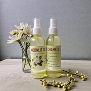 Two bottles of Natural Moonlit Chameli Spray Attar 100ML with elegant spray design
