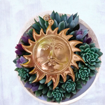 Wall Hanging Sun | Protect from Vaastu Dosh, Shani Dosh, Accidents | Pure Copper Made | Surya Wall Hanging – Malawala