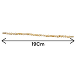 White Gunja Bracelet - Natural Safed Gunja for Purity & Protection with Lab Certificate - Malawala
