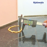 White Gunja Bracelet - Natural Safed Gunja for Purity & Protection with Lab Certificate - Malawala