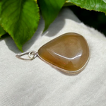 Yellow Agate Pendant | Lab Certified | Peela Hakik Locket