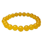 Yellow Hakik Bracelet - Natural Yellow Agate for Confidence & Optimism with Lab Certificate - Malawala