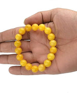 Yellow Hakik Bracelet - Natural Yellow Agate for Confidence & Optimism with Lab Certificate - Malawala